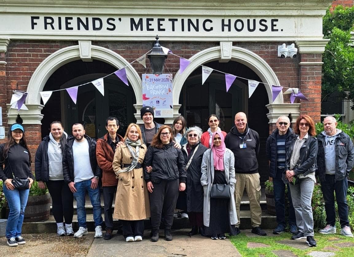 ESOL learners on the Brighton British Values Walking Tour